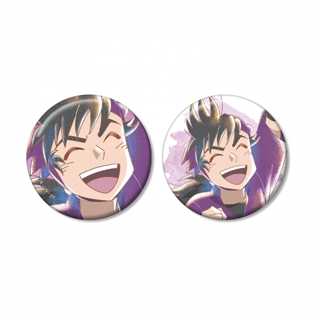 【グッズ-バッチ】忍たま乱太郎 浜 守一郎 Ani-Art aqua label 第2弾 缶バッジ2個セット
