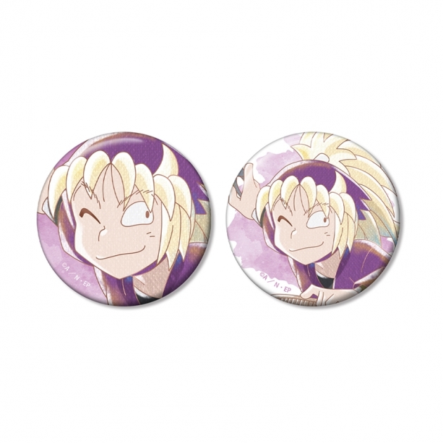 【グッズ-バッチ】忍たま乱太郎 斉藤タカ丸 Ani-Art aqua label 第2弾 缶バッジ2個セット
