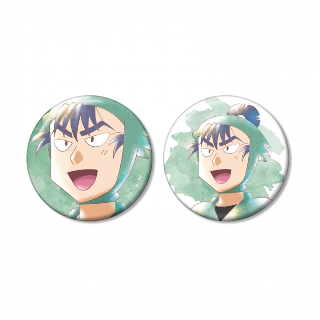 【グッズ-バッチ】忍たま乱太郎 食満留三郎 Ani-Art aqua label 第2弾 缶バッジ2個セット
