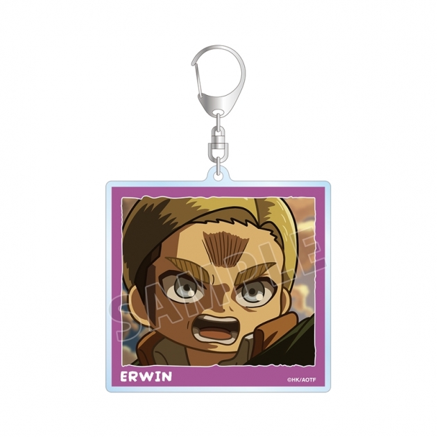 【グッズ-キーホルダー】TVアニメ『進撃の巨人』 エルヴィン ゆるコマ アクリルキーホルダー
