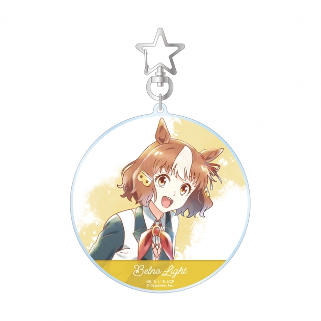 【グッズ-キーホルダー】アニメ『ウマ娘 シンデレラグレイ』 ベルノライト Ani-Art aqua label BIGアクリルキーホルダー
