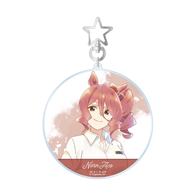 【グッズ-キーホルダー】アニメ『ウマ娘 シンデレラグレイ』 ノルンエース Ani-Art aqua label BIGアクリルキーホルダー
