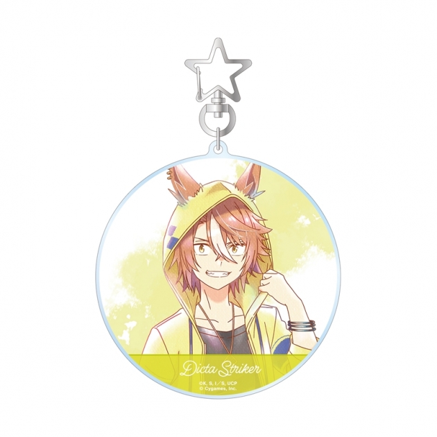 【グッズ-キーホルダー】アニメ『ウマ娘 シンデレラグレイ』 ディクタストライカ Ani-Art aqua label BIGアクリルキーホルダー
