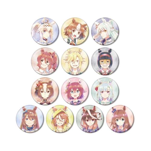 【グッズ-バッチ】アニメ『ウマ娘 シンデレラグレイ』 トレーディング Ani-Art aqua label 缶バッジ
