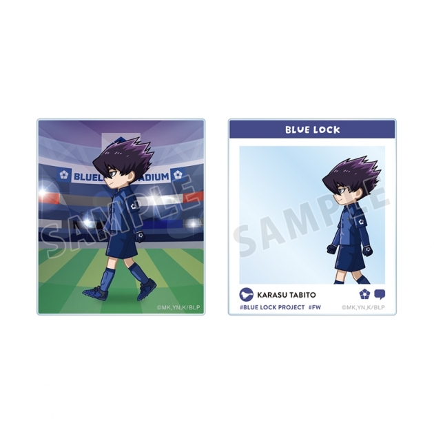 【グッズ-カード】TVアニメ『ブルーロック』 烏 旅人 ちびとこ アクリルカード2枚セット

