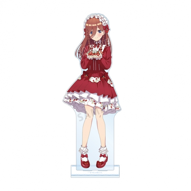 【グッズ-スタンドポップ】五等分の花嫁* 描き下ろし 中野三玖 ショートケーキイメージコーデver. 特大アクリルスタンド【アニメイト先行販売】
