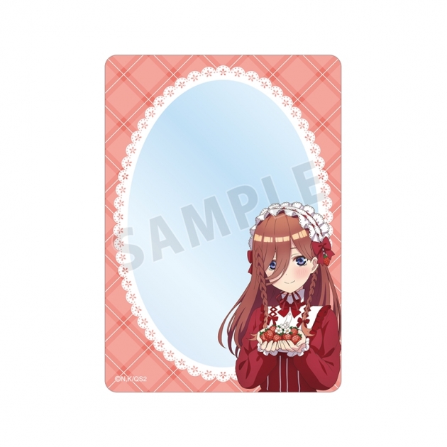 【グッズ-カードケース】五等分の花嫁* 描き下ろし 中野三玖 ショートケーキイメージコーデver. B8硬質ケース【アニメイト先行販売】
