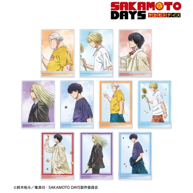 【グッズ-スタンドポップ】TVアニメ『SAKAMOTO DAYS』 描き下ろし 季節の歩みver. トレーディングアクリルスタンド【アニメイト先行販売】