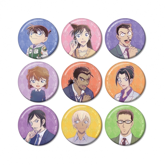 【グッズ-バッチ】名探偵コナン トレーディング Ani-Art 第9弾 グリッター缶バッジ【特典付】
