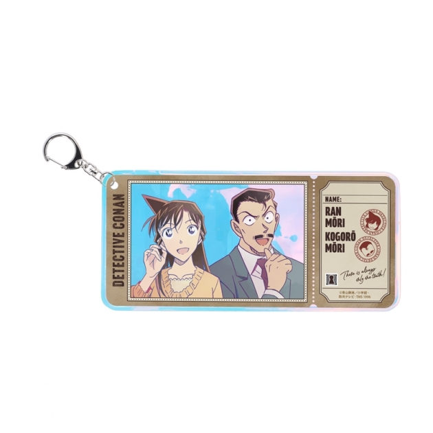 【グッズ-チケットファイル】名探偵コナン 毛利蘭&毛利小五郎 Ani-Art 第9弾 オーロラチケットホルダー
