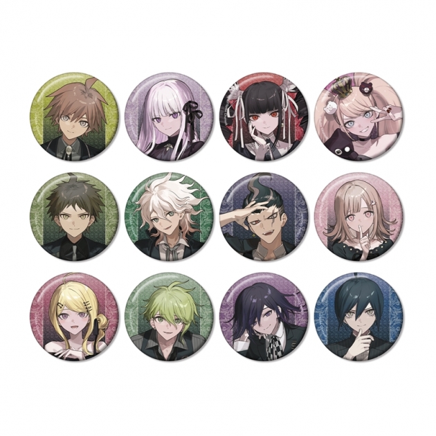 【グッズ-バッチ】ダンガンロンパシリーズ およさんイラスト 玉座ver. トレーディンググリッター缶バッジ【アニメイト限定】【アニメイト特典付】
