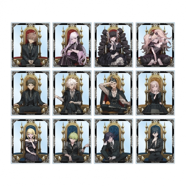 【グッズ-カード】ダンガンロンパシリーズ およさんイラスト 玉座ver. トレーディングアクリルカード【アニメイト先行販売】
