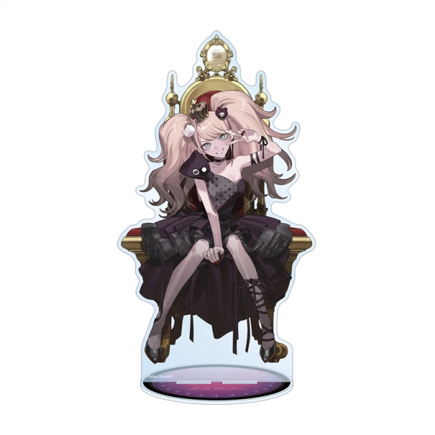 【グッズ-スタンドポップ】ダンガンロンパシリーズ およさんイラスト 江ノ島盾子 玉座ver. 特大アクリルスタンド【アニメイト先行販売】
