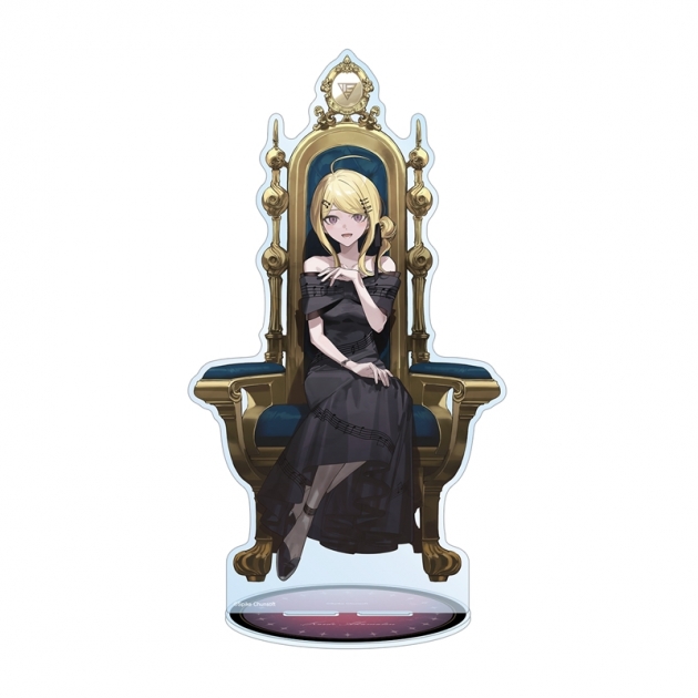 【グッズ-スタンドポップ】ダンガンロンパシリーズ およさんイラスト 赤松楓 玉座ver. 特大アクリルスタンド【アニメイト先行販売】
