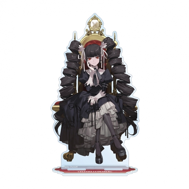 【グッズ-スタンドポップ】ダンガンロンパシリーズ およさんイラスト セレスティア・ルーデンベルク 玉座ver. BIGアクリルスタンド【アニメイト先行販売】
