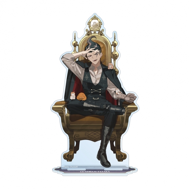 【グッズ-スタンドポップ】ダンガンロンパシリーズ およさんイラスト 田中眼蛇夢 玉座ver. BIGアクリルスタンド【アニメイト先行販売】
