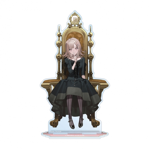 【グッズ-スタンドポップ】ダンガンロンパシリーズ およさんイラスト 七海千秋 玉座ver. BIGアクリルスタンド【アニメイト先行販売】
