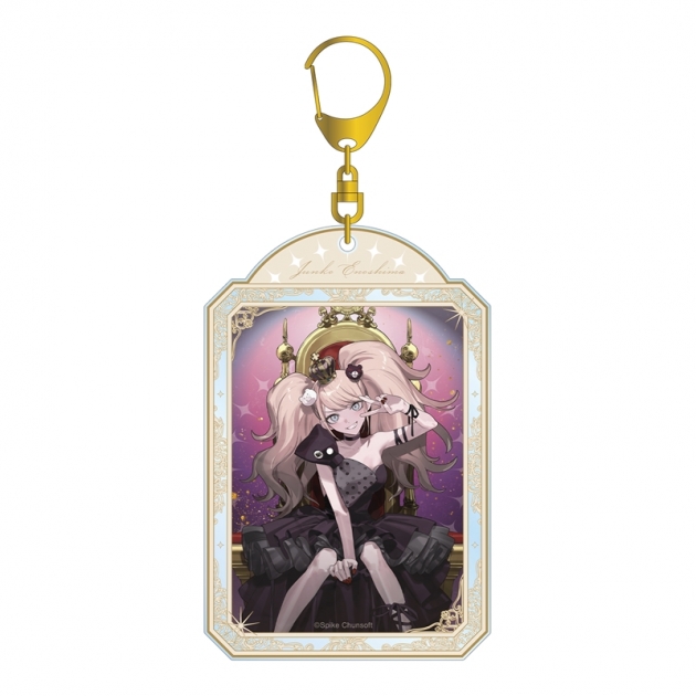 【グッズ-キーホルダー】ダンガンロンパシリーズ およさんイラスト 江ノ島盾子 玉座ver. BIGアクリルキーホルダー【アニメイト先行販売】
