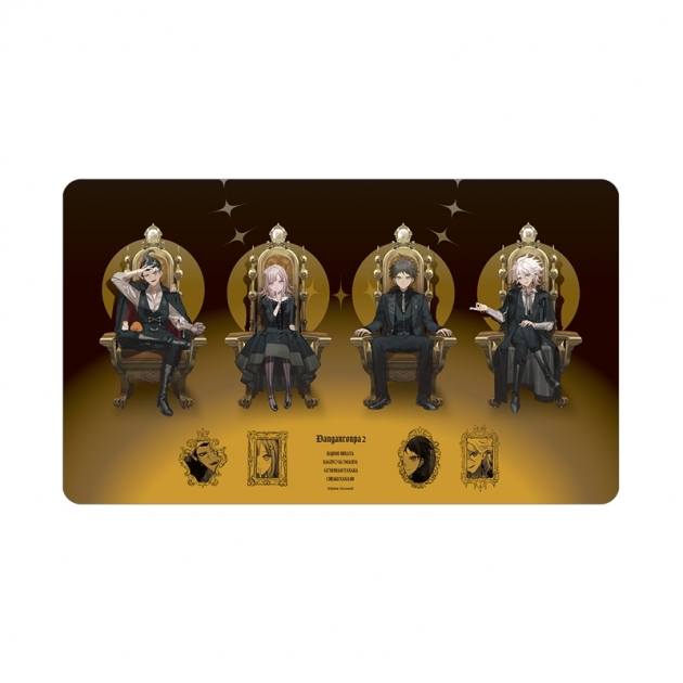【グッズ-デスクマット】ダンガンロンパシリーズ およさんイラスト 集合 B 玉座ver. マルチデスクマット【アニメイト先行販売】
