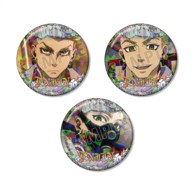 【グッズ-バッチ】TVアニメ『ガチアクタ』 エンジン 場面写ホログラム缶バッジ3個セット
