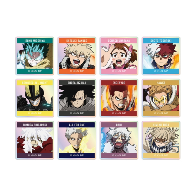 【グッズ-置きもの】TVアニメ『僕のヒーローアカデミア』 トレーディングオーロラアクリルタイル
