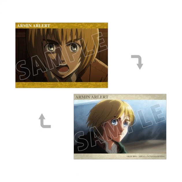 【グッズ-カード】TVアニメ『進撃の巨人』 アルミン 場面写A5イラストカード
