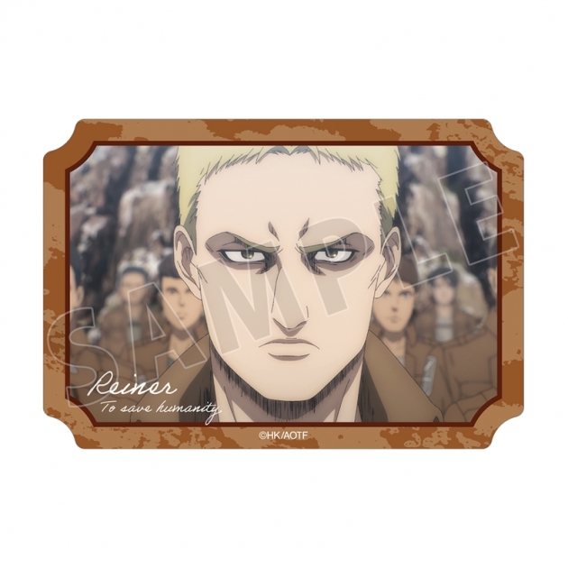 【グッズ-ステッカー】TVアニメ『進撃の巨人』 ライナー 場面写ダイカットステッカー vol.3
