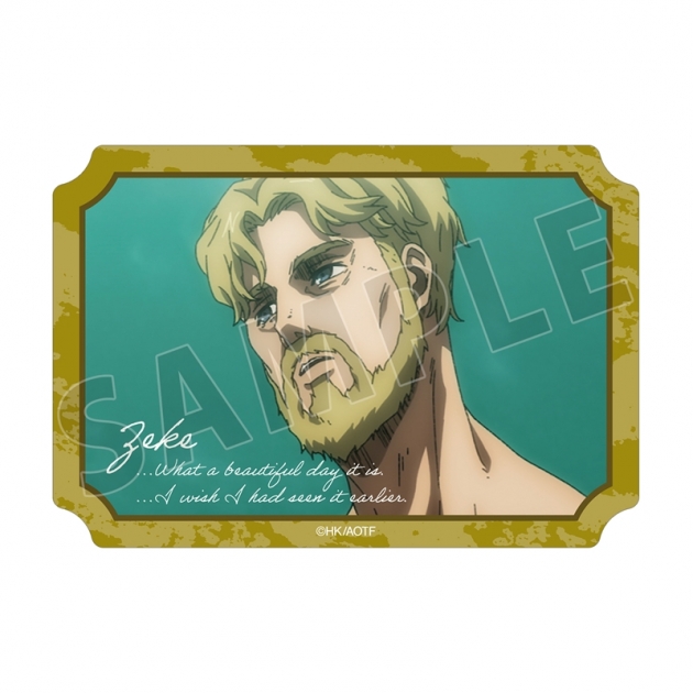 【グッズ-ステッカー】TVアニメ『進撃の巨人』 ジーク 場面写ダイカットステッカー
