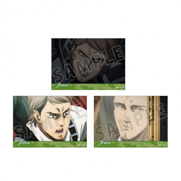 【グッズ-ブロマイド】TVアニメ『進撃の巨人』 ジャン 場面写ブロマイド3枚セット vol.2
