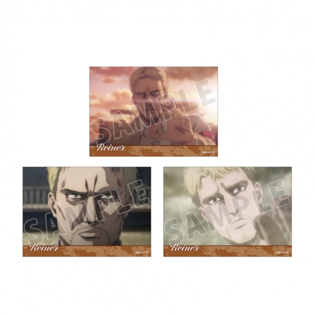 【グッズ-ブロマイド】TVアニメ『進撃の巨人』 ライナー 場面写ブロマイド3枚セット vol.2
