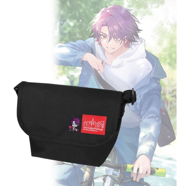 【グッズ-バッグ】にじさんじ マンハッタンポーテージコラボ 渡会雲雀 メッセンジャーバッグ
