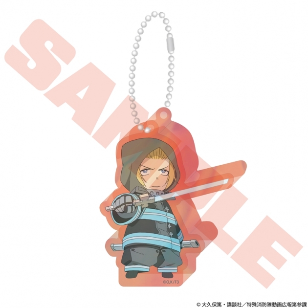 【グッズ-チャーム】TVアニメ『炎炎ノ消防隊 参ノ章』 ちびキャラスタンディングチャーム アーサー・ボイル
