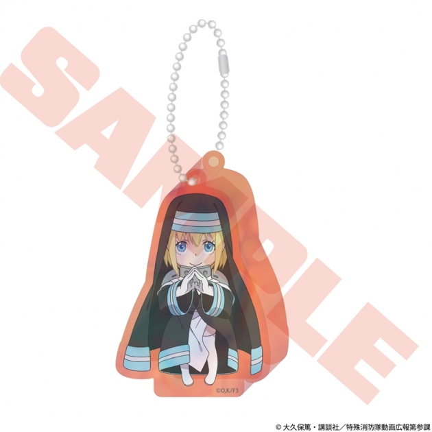 【グッズ-チャーム】TVアニメ『炎炎ノ消防隊 参ノ章』 ちびキャラスタンディングチャーム アイリス

