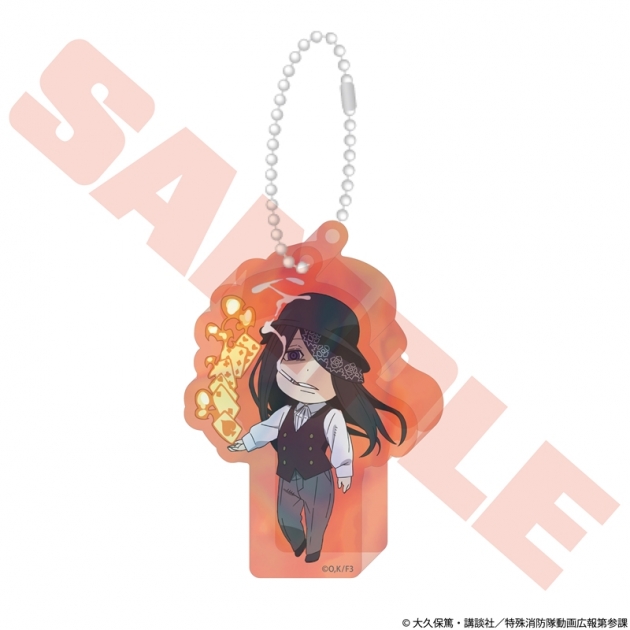 【グッズ-チャーム】TVアニメ『炎炎ノ消防隊 参ノ章』 ちびキャラスタンディングチャーム ジョーカー
