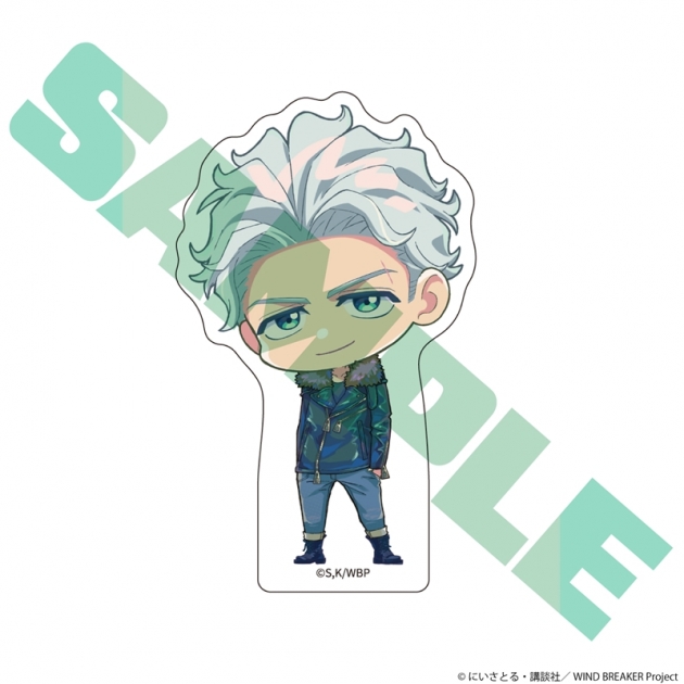 【グッズ-置きもの】TVアニメ「WIND BREAKER」 アクリルブロック 梅宮 一
