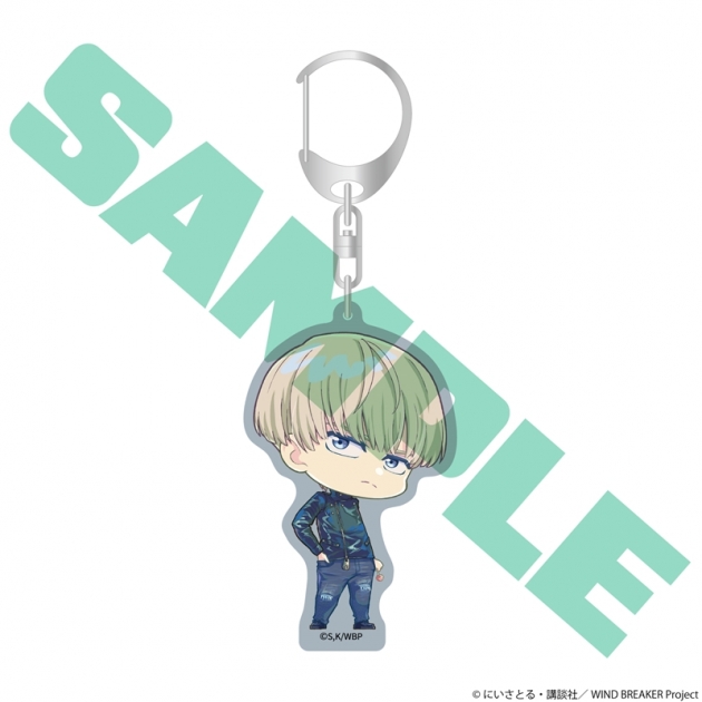 【グッズ-キーホルダー】TVアニメ「WIND BREAKER」 カラーアクリルキーホルダー 梶 蓮
