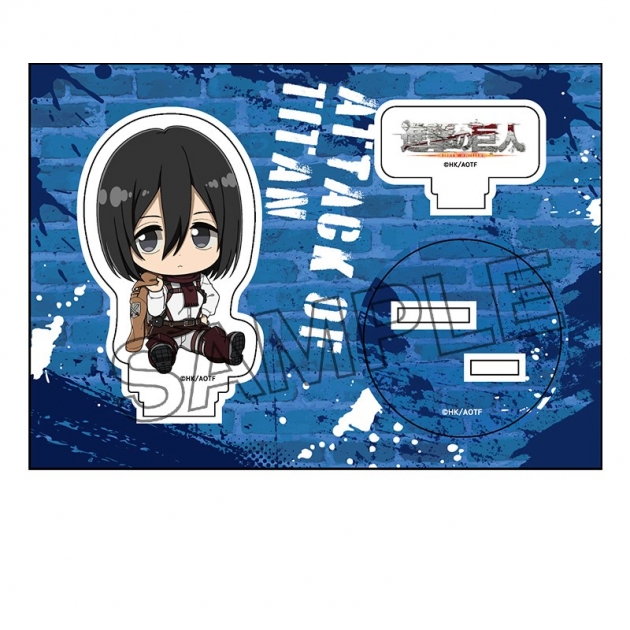 【グッズ-スタンドポップ】TVアニメ『進撃の巨人』 ぺたん娘アクリルフィギュア vol.2 ミカサ
