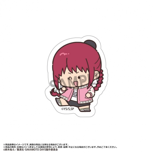 【グッズ-ステッカー】TVアニメ『SAKAMOTO DAYS』 ちょこレト ダイカットステッカー C 陸 少糖