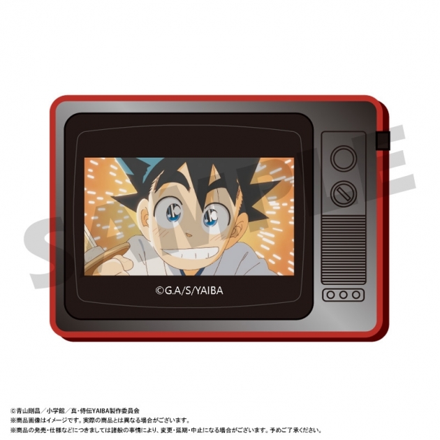 【グッズ-マグネット】TVアニメ『真・侍伝YAIBA』 レトロなTVマグネット A 鉄 刃
