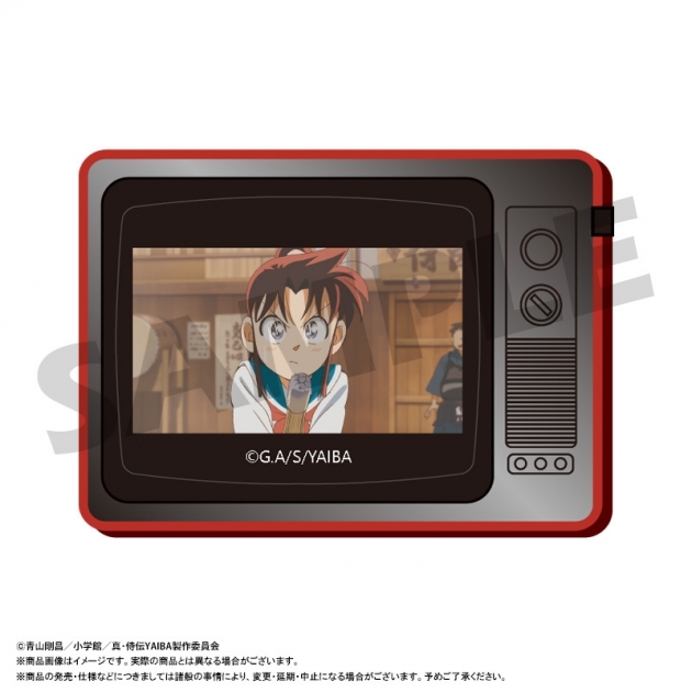【グッズ-マグネット】TVアニメ『真・侍伝YAIBA』 レトロなTVマグネット B 峰 さやか
