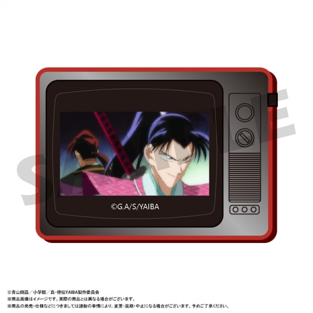 【グッズ-マグネット】TVアニメ『真・侍伝YAIBA』 レトロなTVマグネット F 佐々木 小次郎
