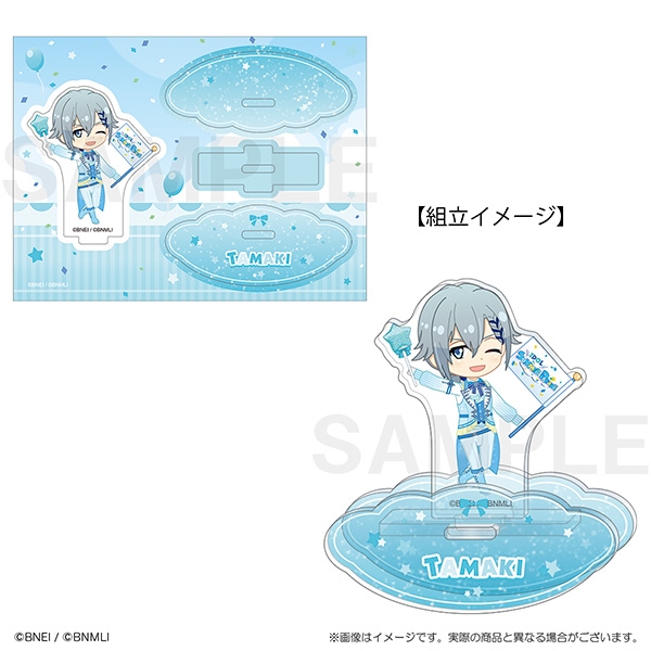 【グッズ-スタンドポップ】アイドリッシュセブン 9th Anniversary Collection　ぷちななゆらゆらスタンド　四葉環
