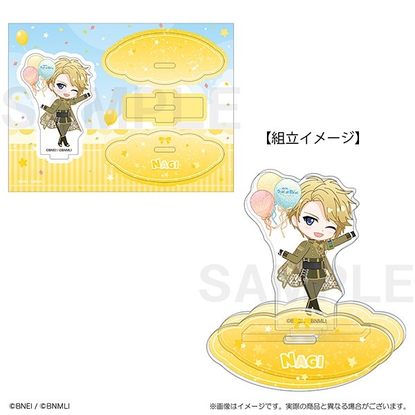【グッズ-スタンドポップ】アイドリッシュセブン 9th Anniversary Collection　ぷちななゆらゆらスタンド　六弥ナギ
