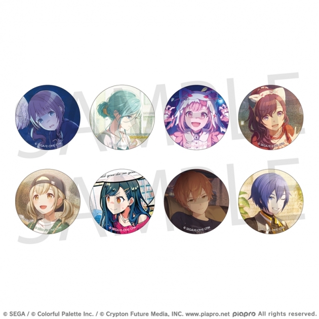 【グッズ-バッチ】プロジェクトセカイ カラフルステージ! feat. 初音ミク グリッター缶バッジ イベントイラストコレクション vol.47 A

