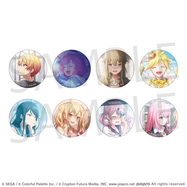【グッズ-バッチ】プロジェクトセカイ カラフルステージ! feat. 初音ミク グリッター缶バッジ イベントイラストコレクション vol.47 B
