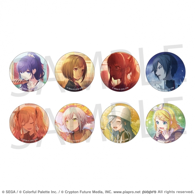 【グッズ-バッチ】プロジェクトセカイ カラフルステージ! feat. 初音ミク グリッター缶バッジ イベントイラストコレクション vol.47 C
