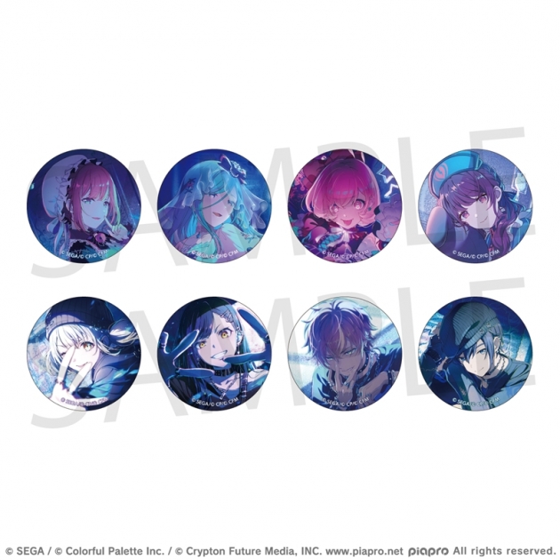 【グッズ-バッチ】プロジェクトセカイ カラフルステージ! feat. 初音ミク グリッター缶バッジ イベントイラストコレクション vol.48 A
