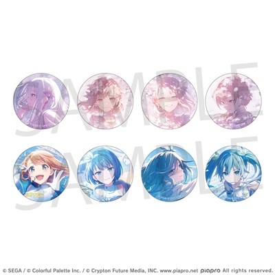 プロセカ グリッター缶バッジ イベントイラストコレクション vol.50 A 