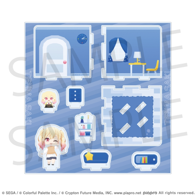 【グッズ-スタンドポップ】プロジェクトセカイ カラフルステージ! feat. 初音ミク マイセカイ アクリルルームジオラマ きらめく流星ルームシリーズ 天馬 咲希
