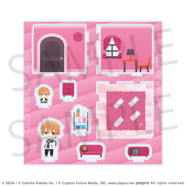 【グッズ-スタンドポップ】プロジェクトセカイ カラフルステージ! feat. 初音ミク マイセカイ アクリルルームジオラマ 鮮やかなユニゾンルームシリーズ 東雲 彰人
